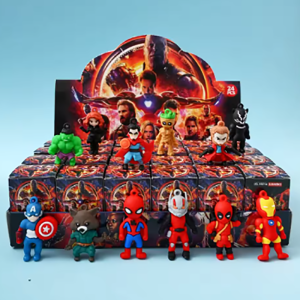 hot toys | Bộ Đồ Chơi Mô Hình Nhân Vật Hoạt Hình Người Nhện Marvel Comics Blind Box 24 Món Dành Cho Trẻ Em Và Người Hâm Mộ