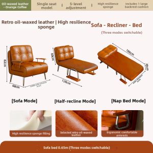 HM | Convertible Extendable Sofa Bed 120cm