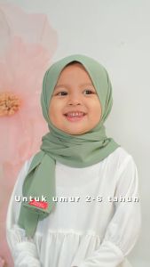 Shamira - Pashmina Inner Anak perempuan Jilbab Instan Pashmina Anak Viola Hijab Pashmina Anak Perempuan Instan Jersey 2-8 Tahun By Shamira