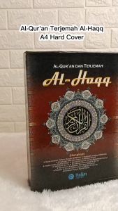 Halim Quran - QUR’AN TERJEMAH FITUR LENGKAP AL-HAQQ UKURAN BESAR A4 HARD COVER