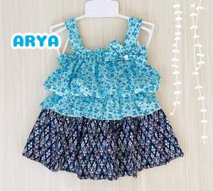 ชุดไทยเด็ก (รหัสD84) ชุดออกงาน ชุดสงกรานต์ เสื้อ+กระโปรงผ้าถุง 5-24เดือน น้ำหนัก5-11กิโล ผ้าสีสดสีชัด ผ้าไม่แข็ง สวยงาม ใส่สบายค่ะ งานพร้อมส่งจากไทย