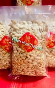 Hạt Bí Rang Tay Ngọc Châu 400g - 500g hút chân không thơm béo ( bí ta ) hạt to  bán quanh năm