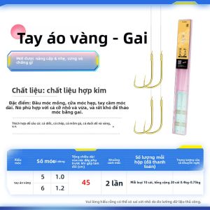 CHUANZE | Móc Cá Chép Dây Ngắn Sẵn Sàng Không Gợn