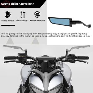 Gương Chiếu Hậu CNC Nhôm Mới 2025 Cho Xe Máy Honda CB 1000 HORNET SP Gương Tay Lái Hàng Mới 100%