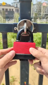 Waterproof Padlock with Key Heavy Duty Covered Laminated Steel Keyed Padlocks 40mm Padlocks Keyed