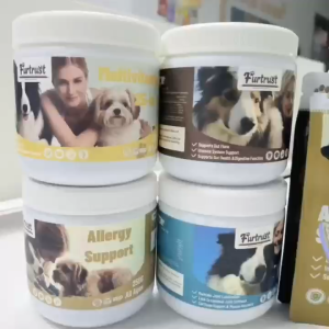 Furtrust Happy Tummy Healthy Dog Chews Snacks Multivitamins for Dogs Functional Immune System 250G