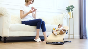 Baby Bouncer Foldable Adjustable Rocker Ayunan Bayi