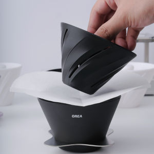 3D Printed Magnetic Coffee Paper Press Orea V3/V4 Wide Narrow 155S Bottom Changeable Hand Brew Coffee Maker Dining Utensils