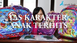 Tas Ransel Anak Model Batok Timbul Karakter Kartun 30104
