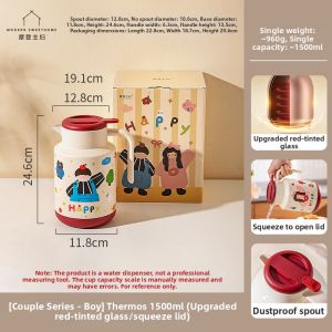 MODERN SWEETHOME | Wedding Bridal Gift Practical Large Capacity Thermal Insulation Flask