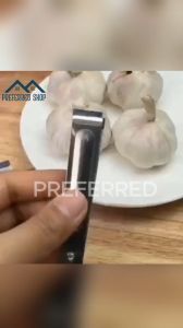 PREFERRED 1pc Household Garlic Peeling Tool - Stainless Steel Garlic Peeling Clip