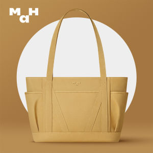 สีของปี2024 หวายสีเหลืองเป็นมิตรกับสิ่งแวดล้อมผ้าสีทึบกระเป๋าโท้ตมินิกันน้ำ