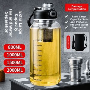 Heat Resistant Water Separating Teapot Large Capacity