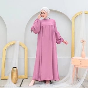 Gamis Terbaru 2023 Baju gamis Remaja Modern Kekinian Polos terbaik termurah kualitas terjaga