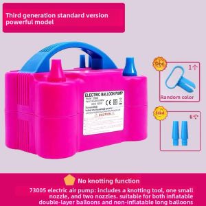 gumahus | Automatic Dual Nozzle Electric Air Pump for Double Layer Balloons