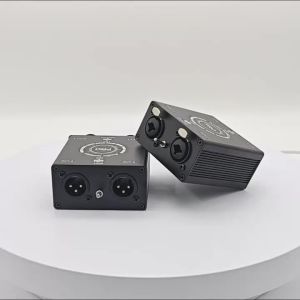 Bộ Cách Ly Âm Thanh Giảm Tiếng Ồn DI Ground Box 6.35mm Sang Jack Stereo Cannon Cho Guitar Điện Card Âm Thanh Hiển Thị Loại Bỏ Tiếng Ồn