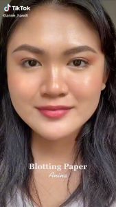 Facial Oil Absorption Paper Fragrance Oil Absorption Paper Portable Box