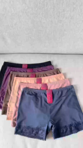 Simei อีซูน่า [กพร้อมส่ง] กางเกงเซฟตี้สำหรับผู้หญิง กางเกงใน ขาสั้นขาลูกไม้ไซส์ใหญ่จัมโบ้ กางเกงกันโป๊