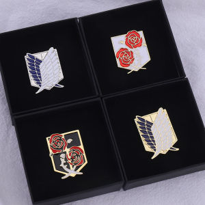 Wings of Freedom Scout Regiment Badge Metal Creative Gift Pin