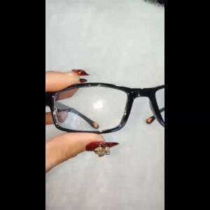 Kacamata Baca Plus (+) Frame Hitam Kotak Untuk Pria dan Wanita Kacamata Rabun Dekat +1.00 sampai +4.00