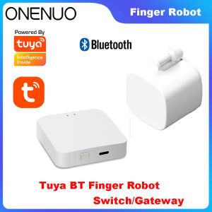 Tuya Bluetooth Finger Robot Switch Button Pusher and Gateway for Choosing APP Fingerbot Arms Wireless Switch for Smart Home Use