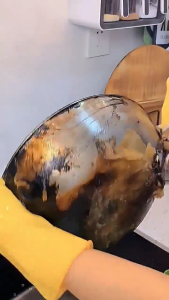 Stainless Steel Pot Pan Cleaner Gel 150ml Gel Pot Bottom Black Remover Burnt-On Residue Cleaner Kitchen Tools 锅底清洁凝胶