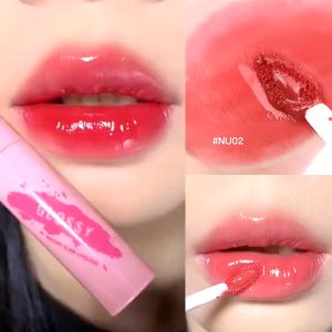 PINKFLASH Watery Glam Lip Gloss Lipstick Super Glossy Shiny Moisturizing Non Sticky Long Lasting