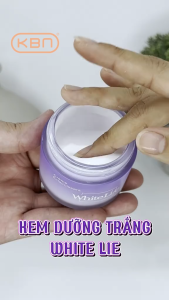 [KHUYẾN MÃI] Kem Dưỡng Trắng White Lie Chống Lão Hóa Dưỡng Ẩm Mờ Nám BELLCA 75g
