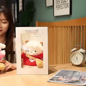 SKISOPGO 25cm Sheep Stuffed Toy Super Cute Cartoon Alpaca Plushie Doll Filled Soft Pillow Doll Gift for Kids