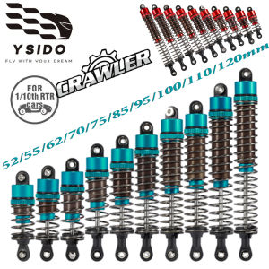 4PCS 52/55/62/70/75/85/95/100/110/120mm Shocks Absorber for 1/10 RC Truggy Buggy On-Road Touring Drift Racing Climbing Car Partt