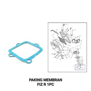 Paking Membran Fizr - Packing Peking Gasket Membran Reed Valve Yamaha Force 1 F1z F1zr