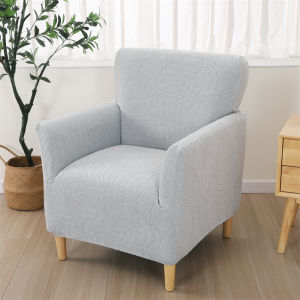 1PC Vải Jacquard Co Giãn Bọc Ghế Sofa Polyester Chắc Chắn Khăn Trải Ghế Cho Nhà Quán Bar Khách Sạn Văn Phòng Chống Trượt Bảo Vệ Ghế Câu Lạc Bộ