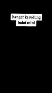 Hanger Jilbab Oval / Bulat Mini Hijab Gantungan Syal Scarf Pasminah Bentuk Lonjong Kerudung / Hanger Syal