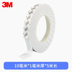 3M Double-Sided Tape High-Adhesion EVA Foam Tape for Wall Photo Frame Fixation Heat-Resistant Waterproof Soundproof Thickened Traceless Sponge Tape