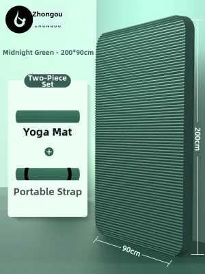 O:OOUP | Thickened Shock Absorption Soundproof Wide and Long Yoga Mat 20mm
