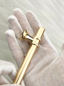 Door Handle Gold Drawer Knobs and Handles Solid Drawer Handle Wardrobe dresser gold knobs Furniture
