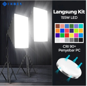 INBEX 150W E27 Base 5500K-6000K Fotografi Daylight Bulb Bright Photo Studio Mengisi Lampu Untuk Softbox Fotografi Foto Video Shooting