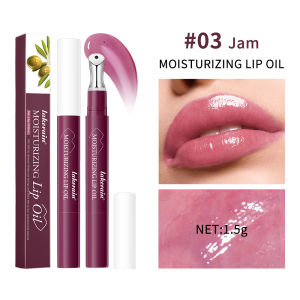 ibcccndc | Lakerain Plumping Lip Gloss Hydrating Moisturizing Long Lasting Lip Oil Transparent Lip Tint Daily Lip Care Makeup Cosmetics