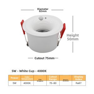 SIQIN | Embedded Induction Downlight Corridor Lamp Anti-glare