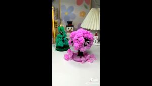 Cây thông nở cây thông ma thuật ông giá noel nở mà thuật tự nở dành tặng cho bé trang trí noel