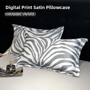 Premium Long Staple 100% Cotton Pillowcase Zebra Print