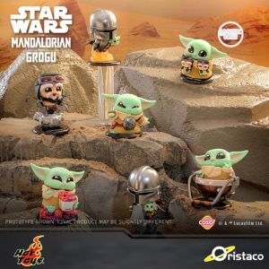 ORISTACO | Star Wars Mandalorian & Baby Yoda Cosbi Blind Box Collectible Figure Gift