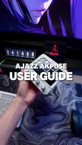 AJAZZ | Ajazz AKP05E Controller Keyboard Visualization Programming Button Integrated Desktop Assistant Self Media Creation/Office