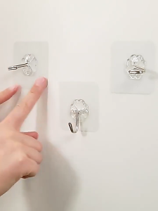 Móc Dán Tường Loại Tốt Siêu Dính Chịu Lực Inox 304 Móc Dính Tường Treo Đồ Nhà Bếp Đa Năng Tiện Ích