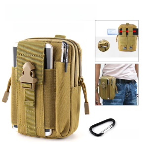 New Arrival 6.5/7.5-Inch Mobile Phone Bag Mens Belt Hanging Waist Bag Multi-Function Outdoor Sports Mobile Phone Case Tactical Waist Pack