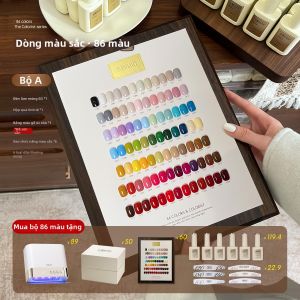 GAOY | Sơn Gel 3 Free Series màu tinh khiết độ bão hòa cao