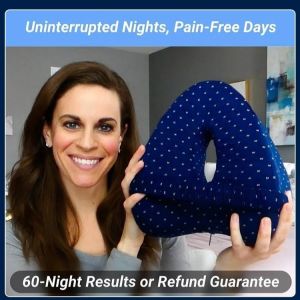 Heartshaped Arthralgia Relief Memory Foam Clamping Leg Pillow: A Corrective Pillow for Joint Pain Relief