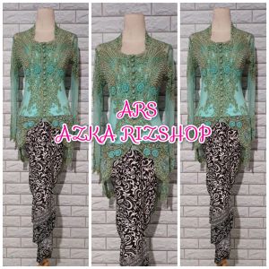 set kebaya pesta kebaya abg + rok lilit
