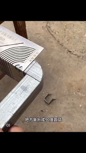 Multifunctional Square Tube Rounded Corner Drawing Tool And Multi-Drawing Ruler for Square Tube Rounded Corners and Angles Ruler Aid Precise 90-degree