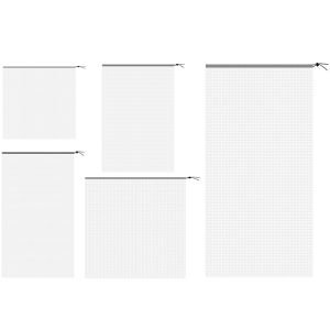 4TH Vegetable Protection Barrier Cover Anti-Bird Nylon Netting Protect Bag Ultra Fine Mesh Transparent for Fruit Vegetable